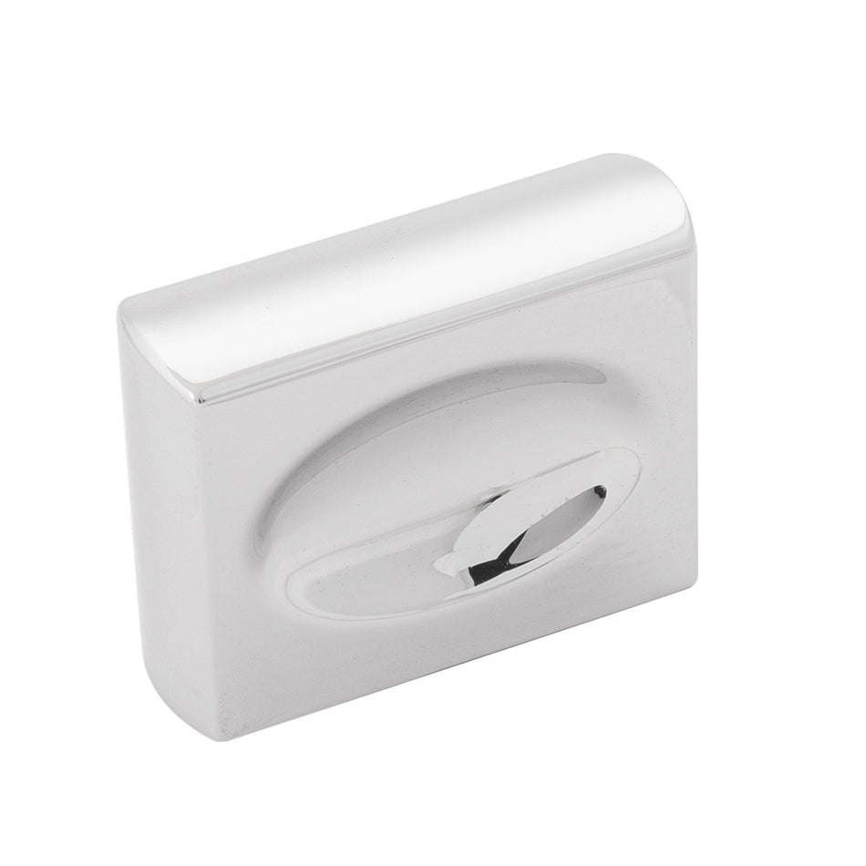 Belwith B075644-CH: 1-3/8" Ingot Cabinet Knob - Chrome