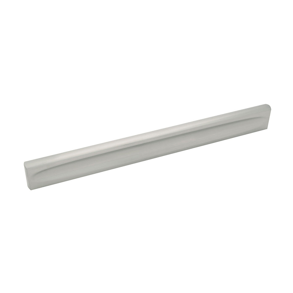 Belwith B076008-SN: 224mm cc Ingot Cabinet Pull - Satin Nickel