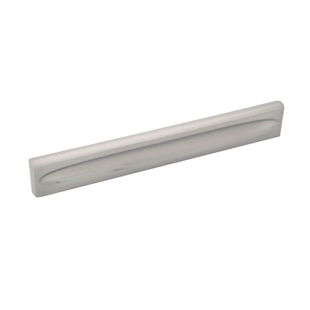 Belwith B076043-SN: 160mm cc Ingot Cabinet Pull - Satin Nickel