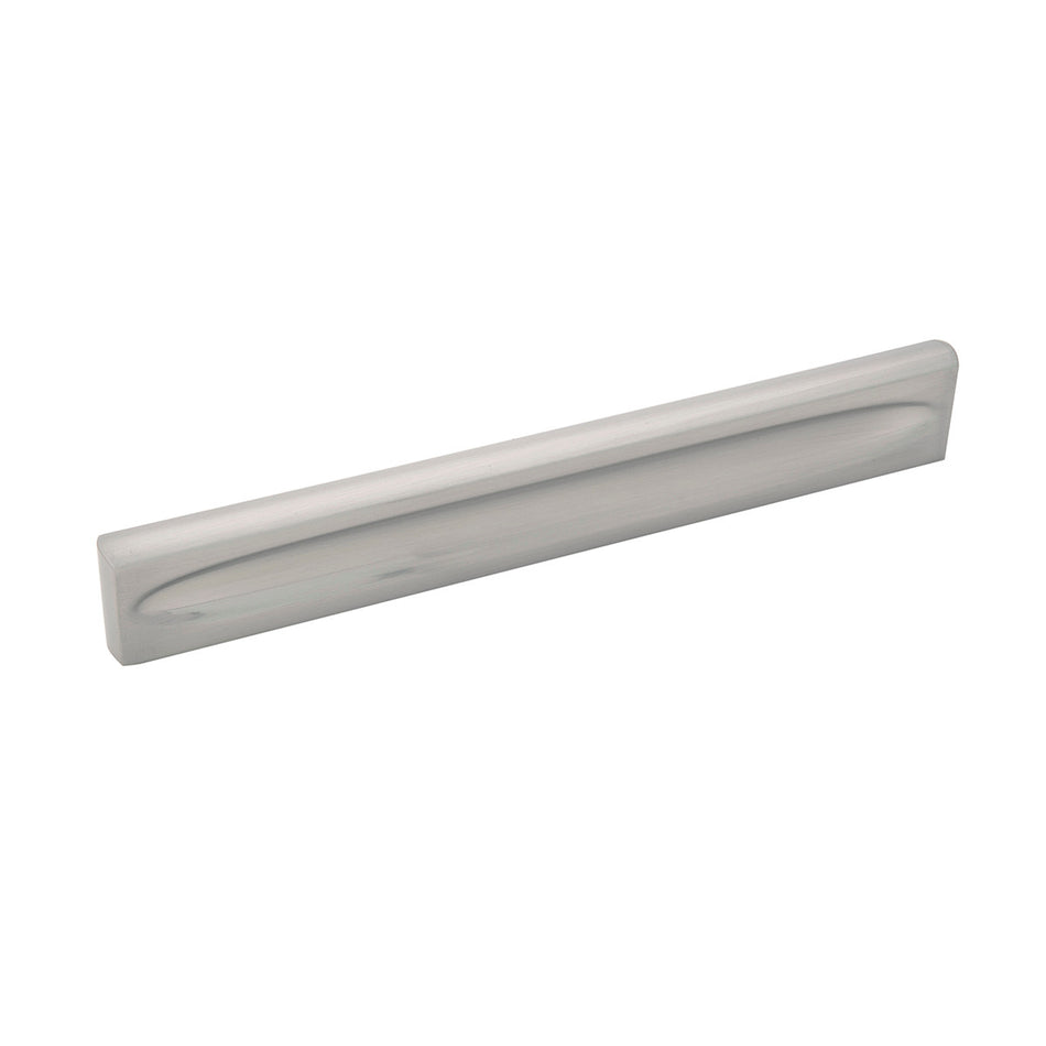 Belwith B076043-SN: 160mm cc Ingot Cabinet Pull - Satin Nickel