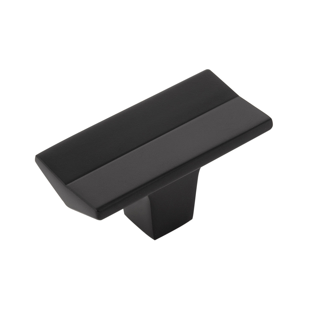 Belwith B076087-MB: 2" Avenue Cabinet Knob - Matte Black