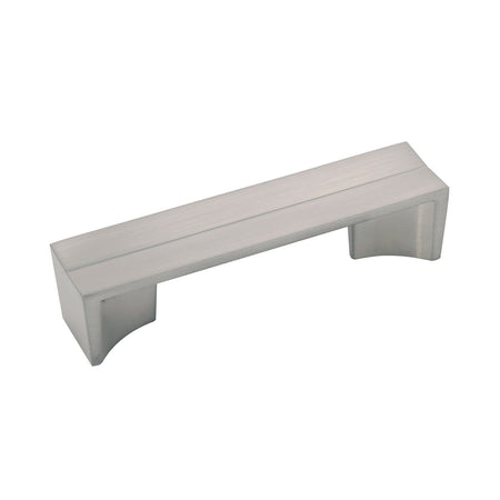 Belwith B076089-SN: 96mm cc Avenue Cabinet Pull - Satin Nickel