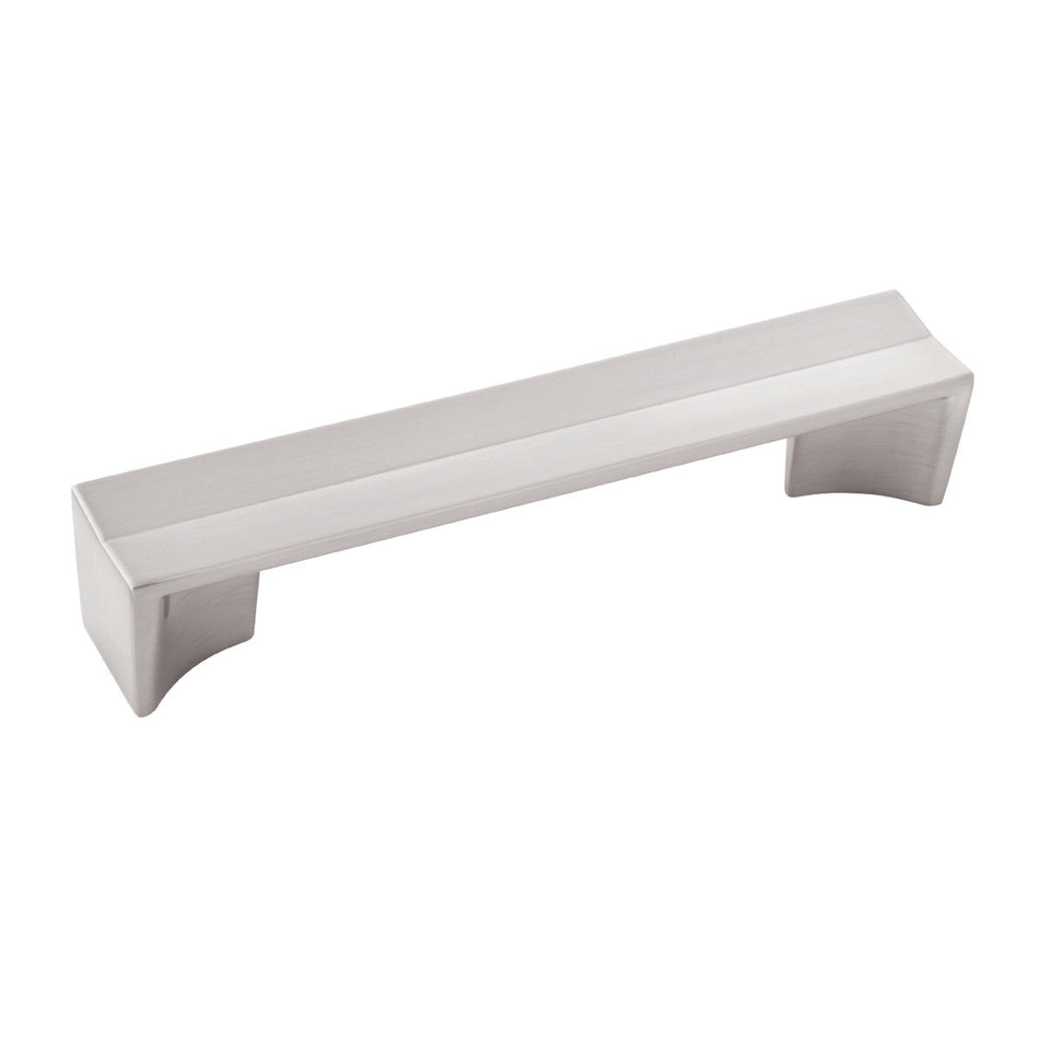 Belwith B076090-SN: 128mm cc Avenue Cabinet Pull - Satin Nickel