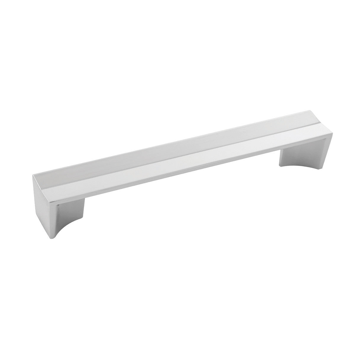 Belwith B076091-14: 160mm cc Avenue Cabinet Pull - Polished Nickel
