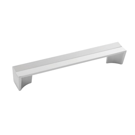 Belwith B076091-14: 160mm cc Avenue Cabinet Pull - Polished Nickel