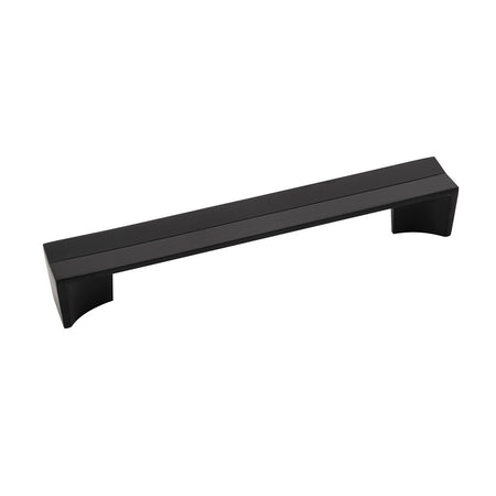 Belwith B076091-MB: 160mm cc Avenue Cabinet Pull - Matte Black
