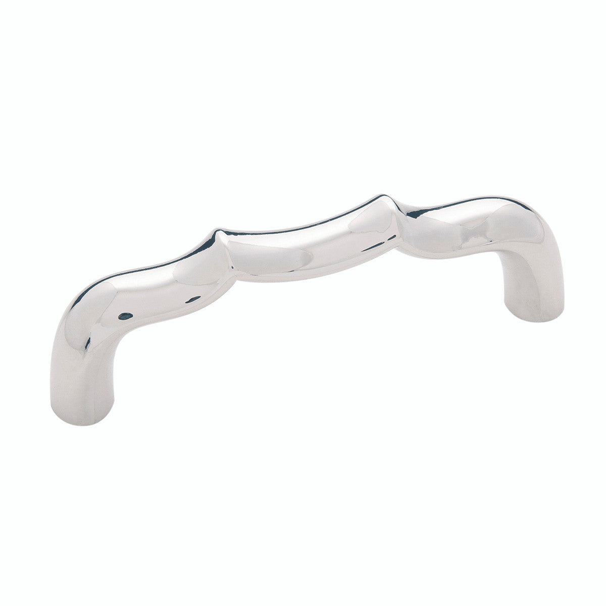 Belwith B076139-14: 3" cc Trellis Cabinet Pull - Polished Nickel