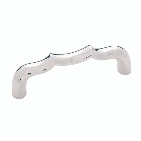 Belwith B076139-14: 3" cc Trellis Cabinet Pull - Polished Nickel