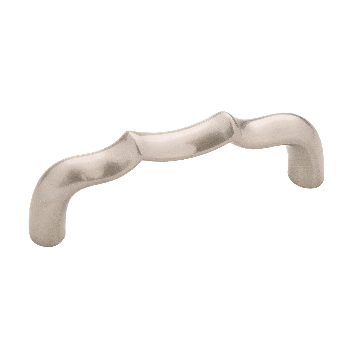 Belwith B076139-SN: 3" cc Trellis Cabinet Pull - Satin Nickel