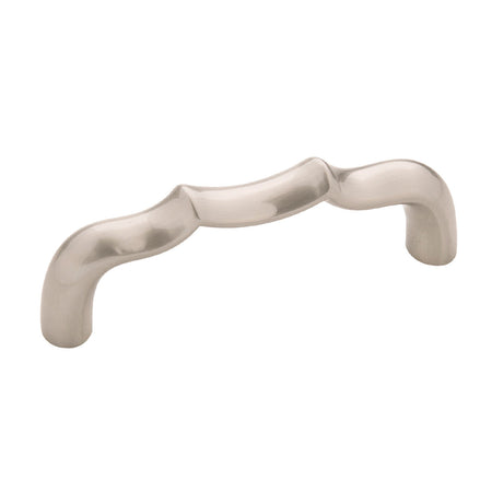 Belwith B076139-SN: 3" cc Trellis Cabinet Pull - Satin Nickel