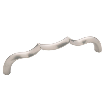 Belwith B076141-SN: 128mm cc Trellis Cabinet Pull - Satin Nickel
