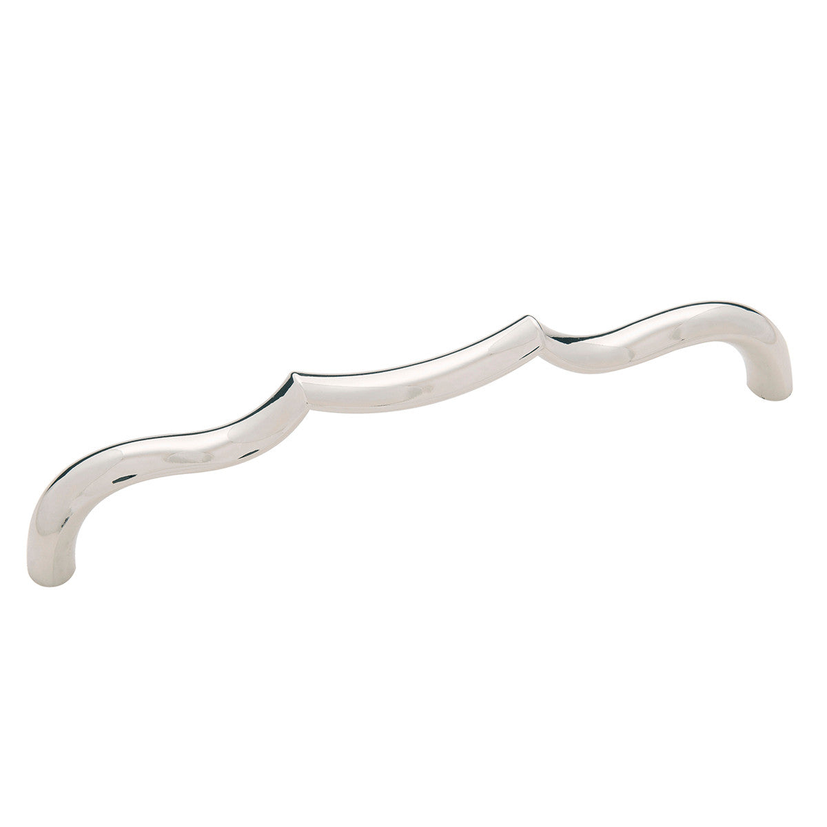 Belwith B076142-14: 160mm cc Trellis Cabinet Pull - Polished Nickel