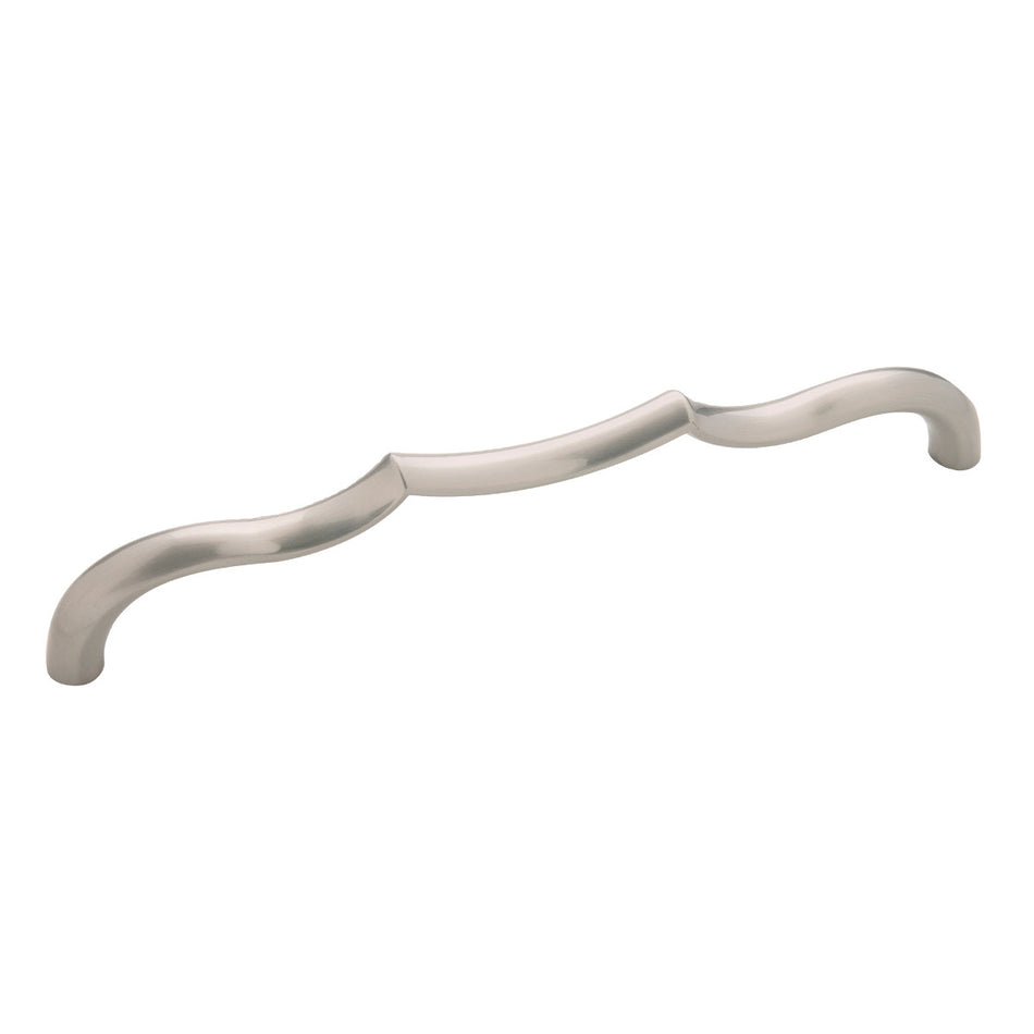 Belwith B076143-SN: 192mm cc Trellis Cabinet Pull - Satin Nickel