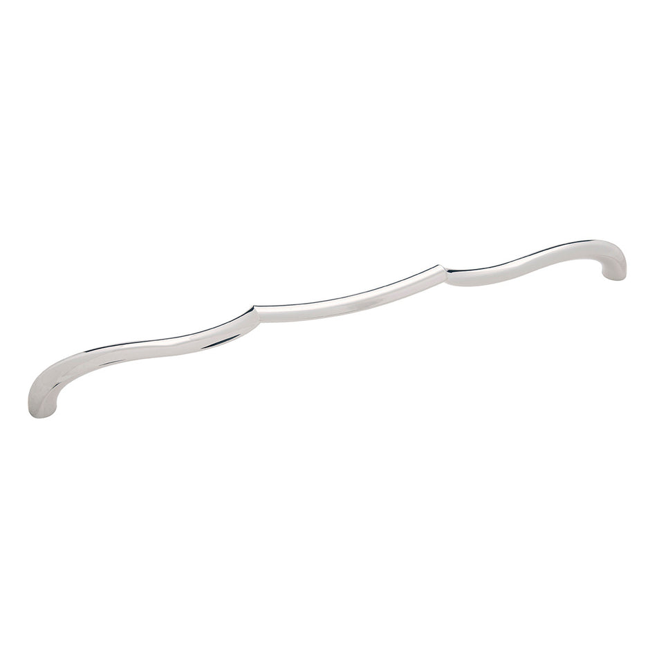 Belwith B076145-14: 12" cc Trellis Cabinet Pull - Polished Nickel