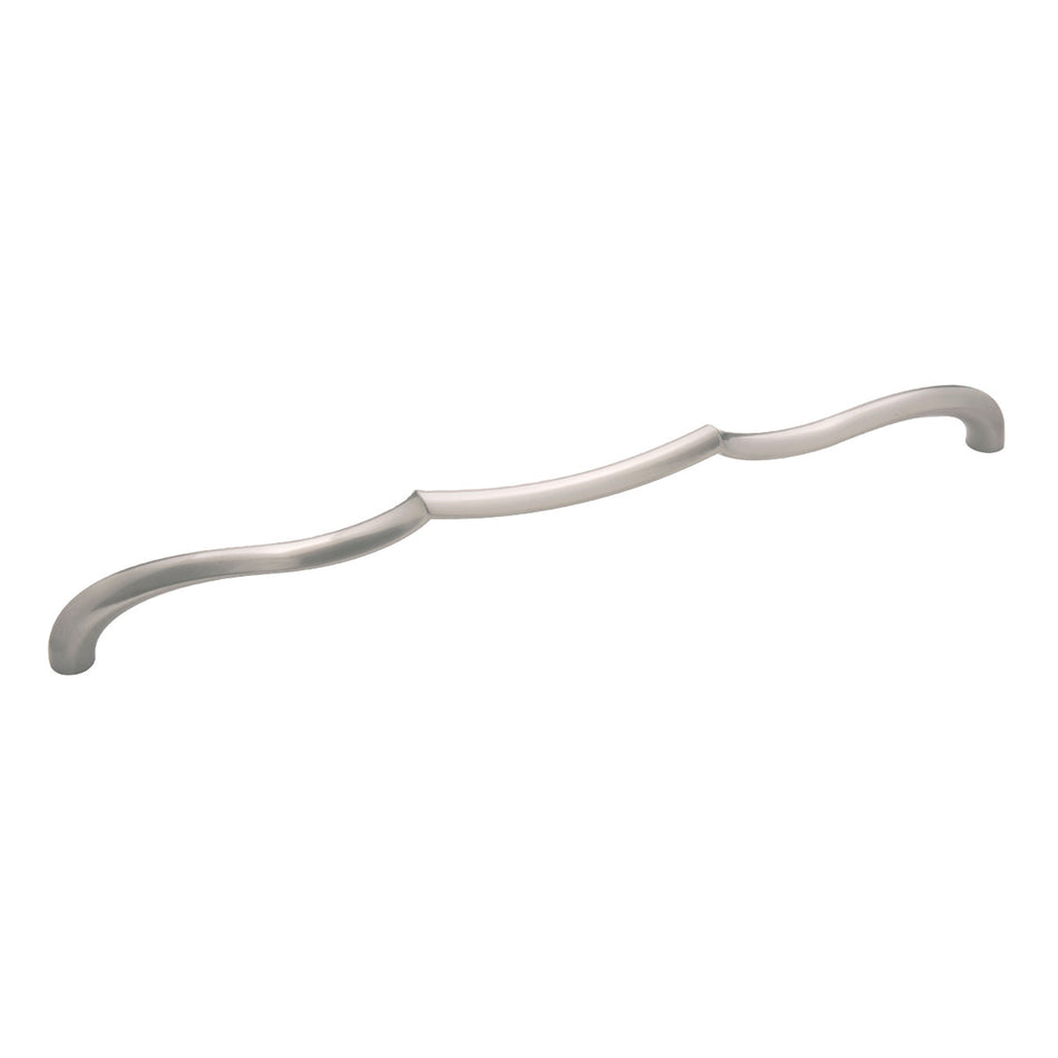 Belwith B076145-SN: 12" cc Trellis Cabinet Pull - Satin Nickel