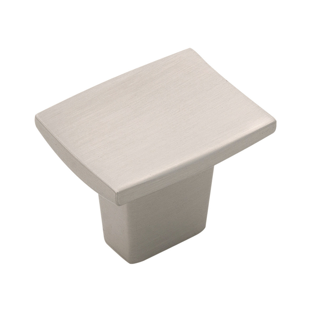 Belwith B076146-SN: 1-1/4" Channel Cabinet Knob - Satin Nickel