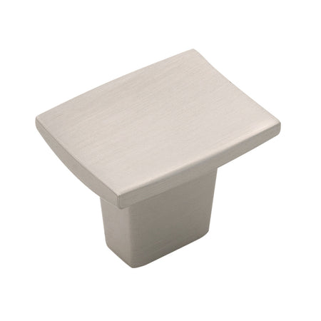 Belwith B076146-SN: 1-1/4" Channel Cabinet Knob - Satin Nickel