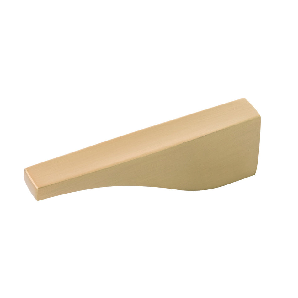 Belwith B076147-BGB: 3" Channel Cabinet Knob - Brushed Golden Brass