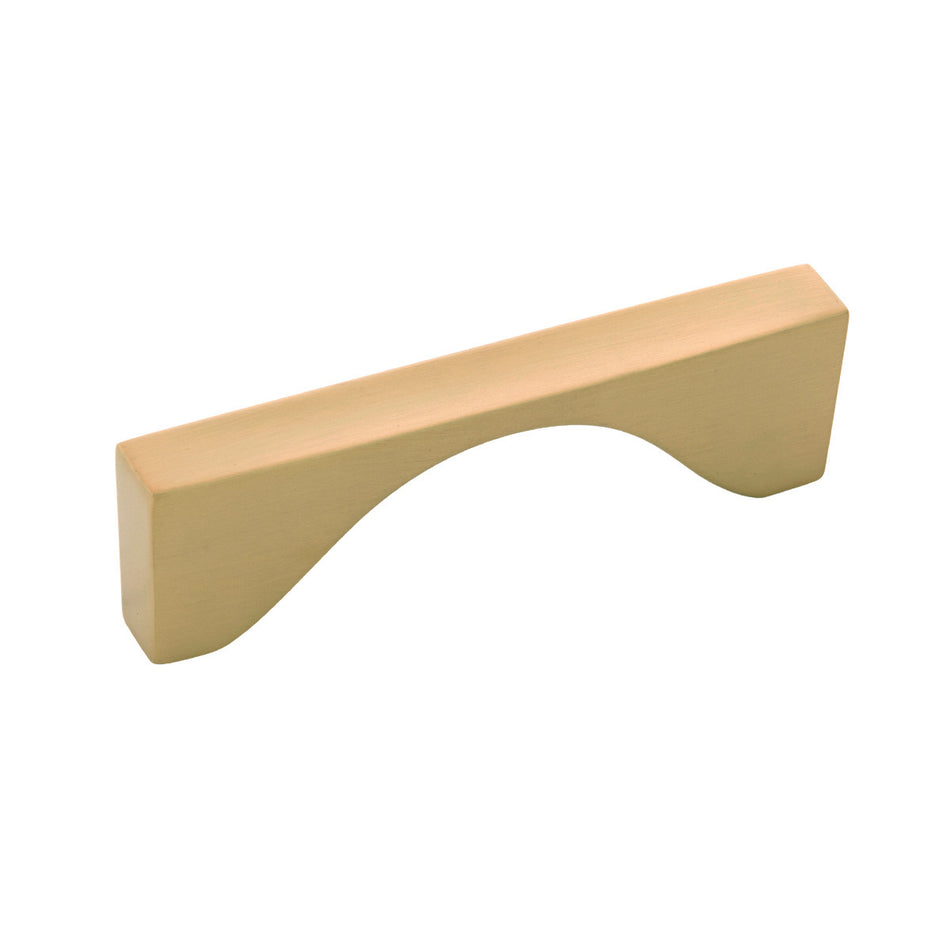 Belwith B076148-BGB:3" cc Channel Cabinet Pull - Brushed Golden Brass