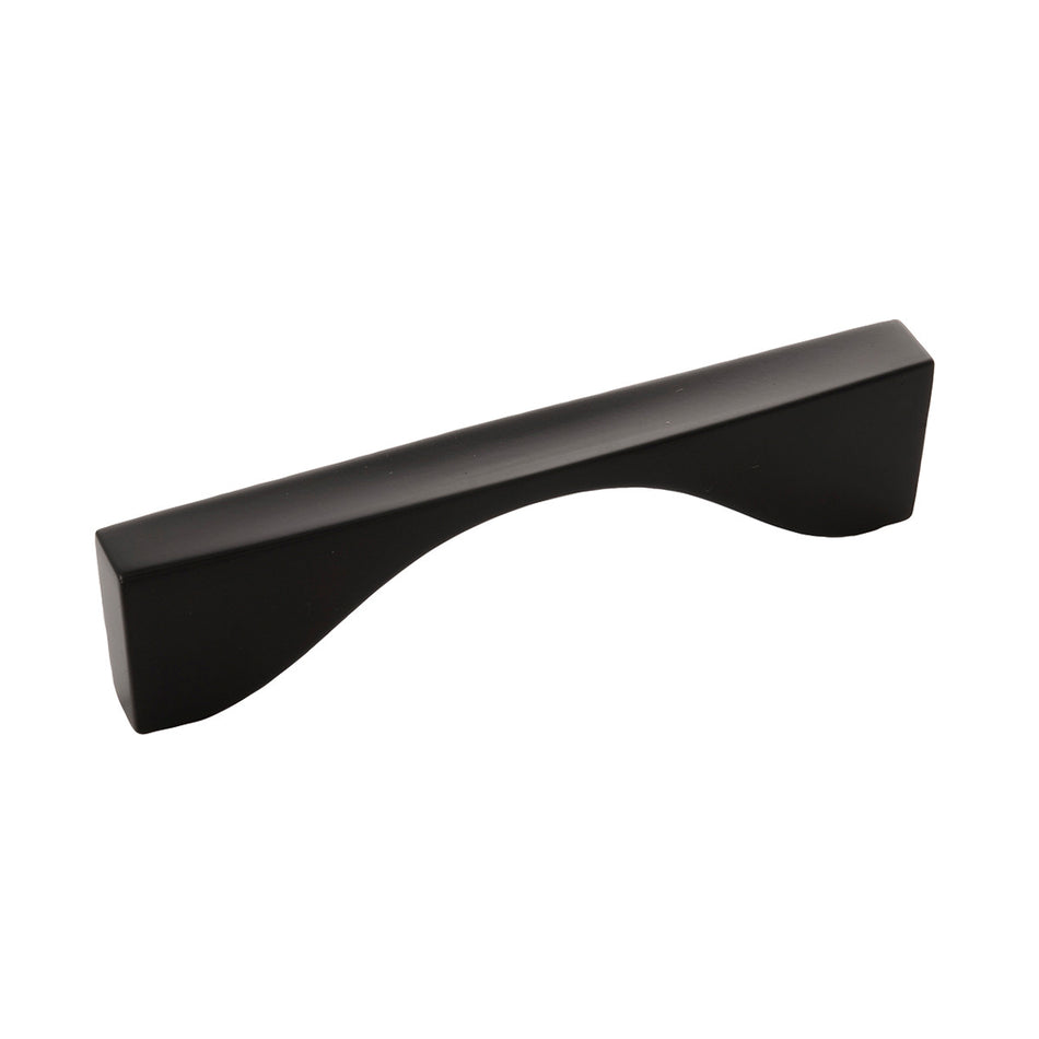 Belwith B076149-MB: 96mm cc Channel Cabinet Pull - Matte Black