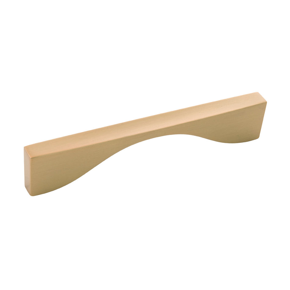 Belwith B076150-BGB:128mm cc Channel Cabinet Pull - Brushed Golden Brass