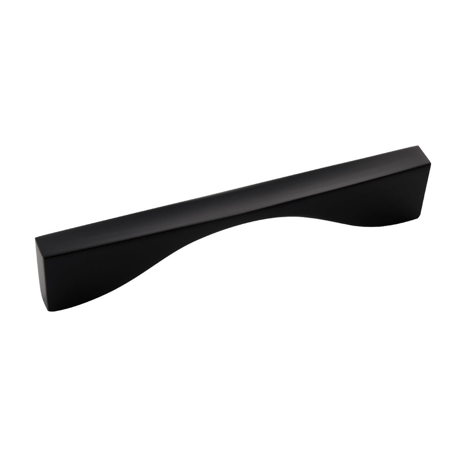 Belwith B076150-MB: 128mm cc Channel Cabinet Pull - Matte Black