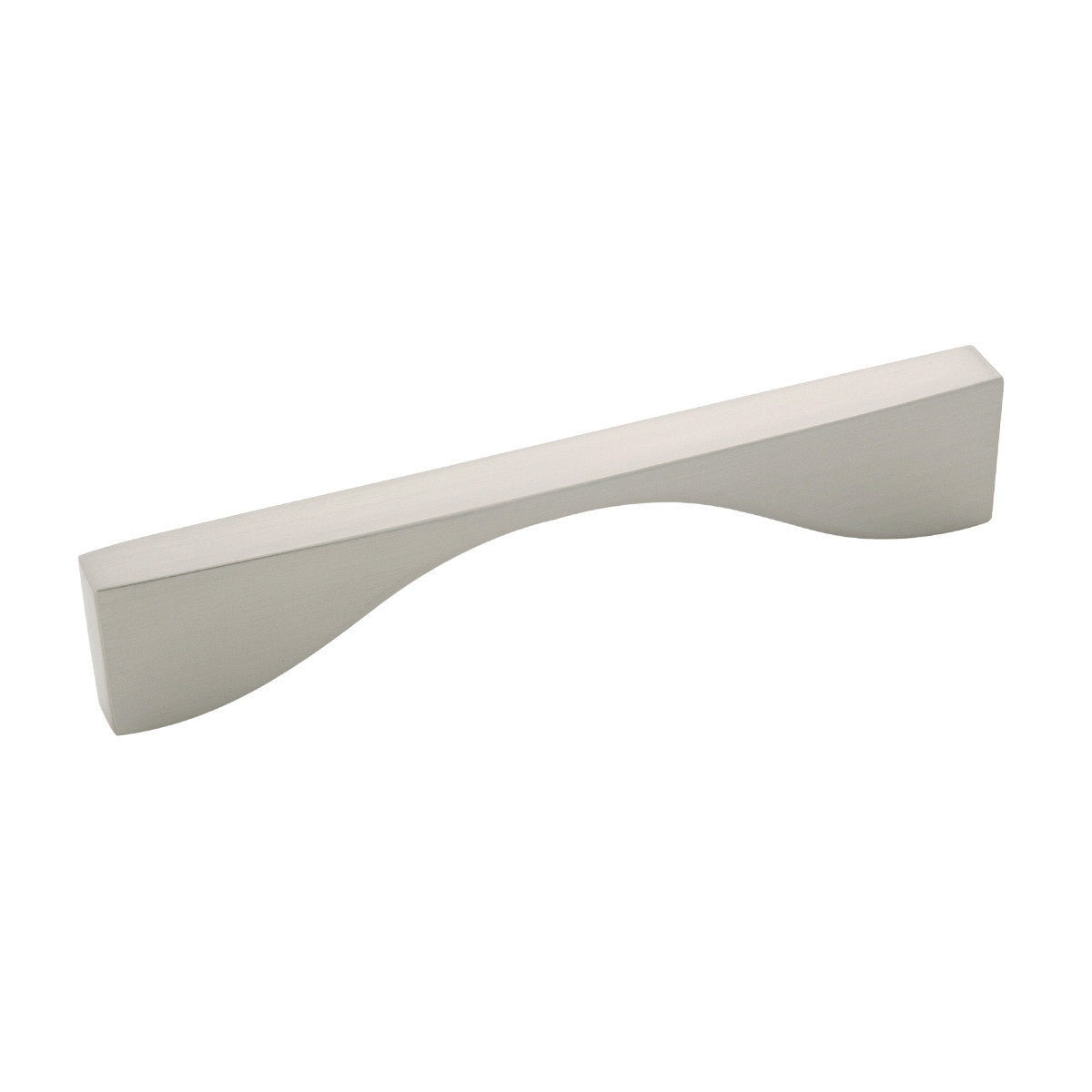 Belwith B076150-SN: 128mm cc Channel Cabinet Pull - Satin Nickel