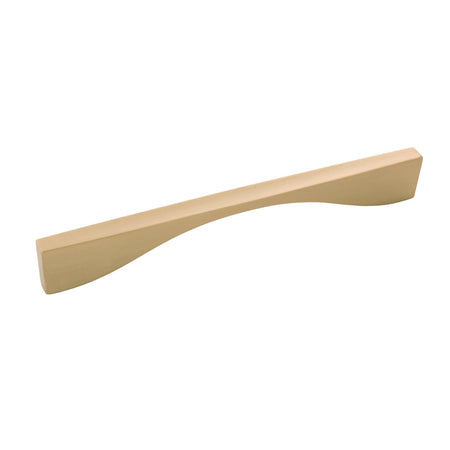 Belwith B076152-BGB:192mm cc Channel Cabinet Pull - Brushed Golden Brass