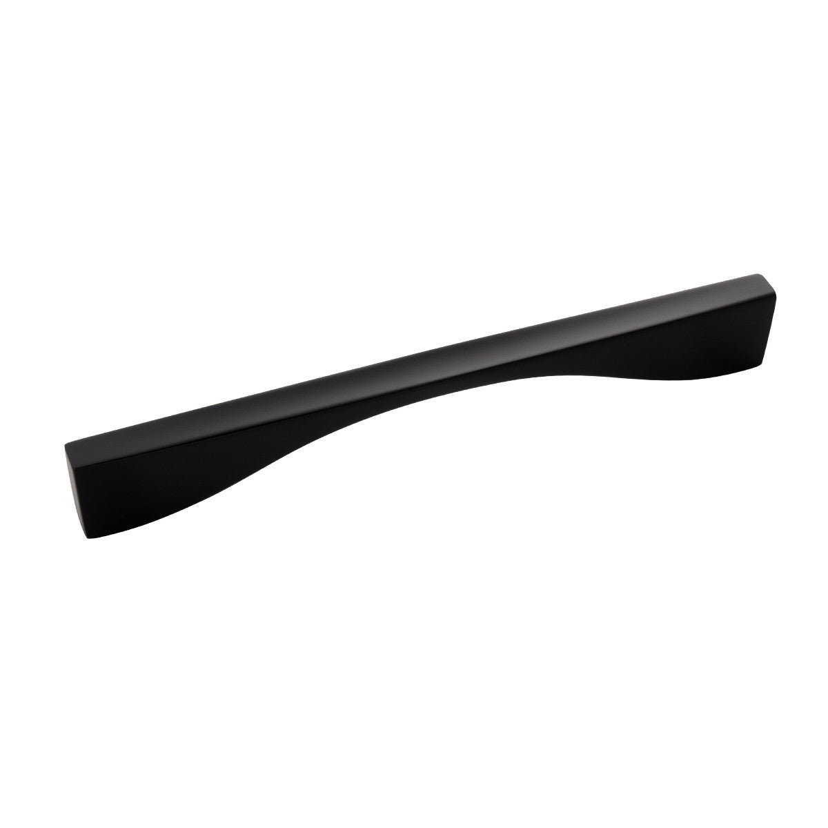 Belwith B076152-MB: 192mm cc Channel Cabinet Pull - Matte Black