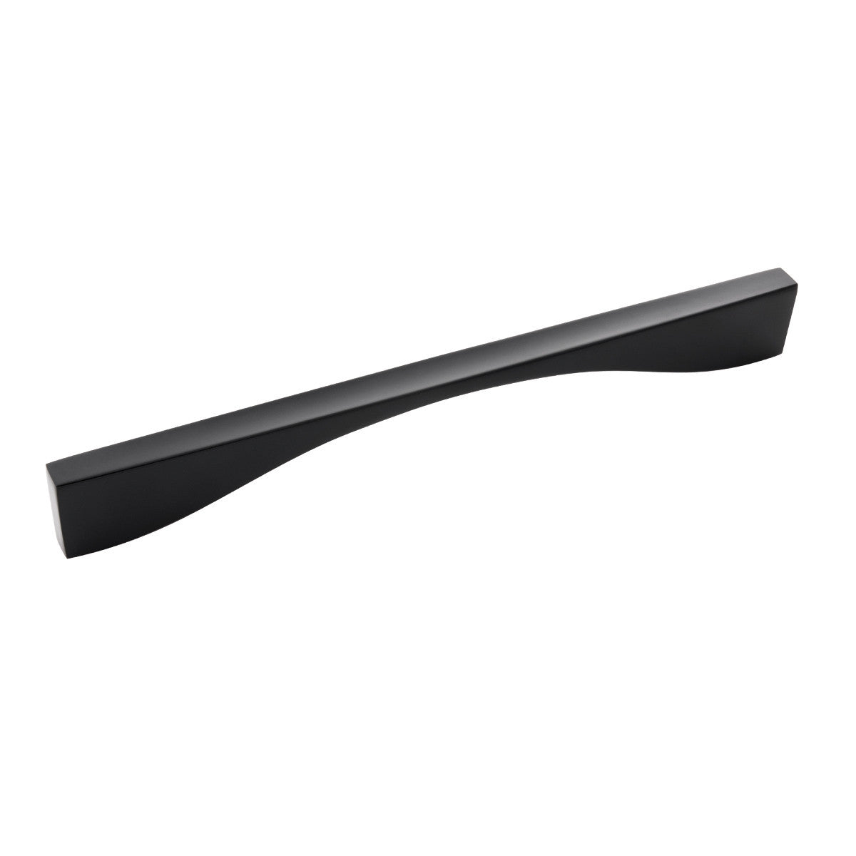 Belwith B076153-MB: 224mm cc Channel Cabinet Pull - Matte Black
