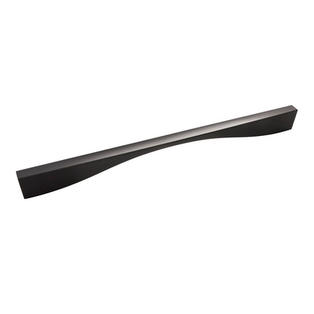Belwith B076154-MB: 12" cc Channel Cabinet Pull - Matte Black