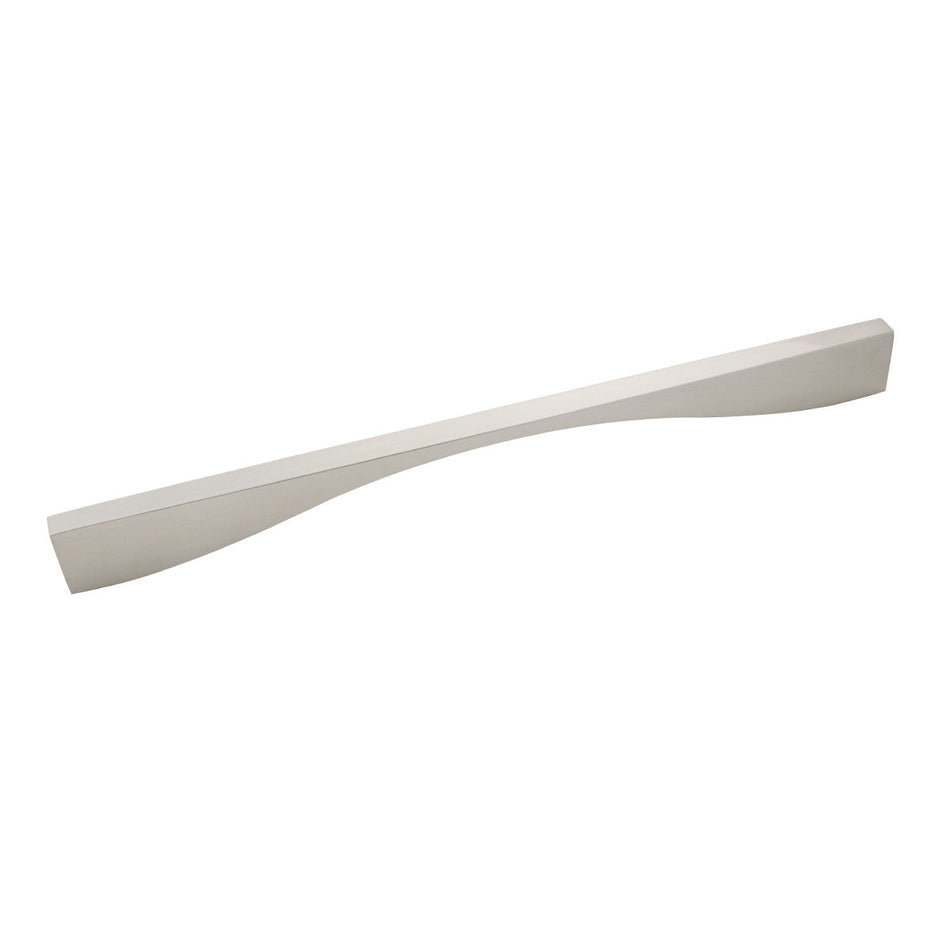 Belwith B076154-SN: 12" cc Channel Cabinet Pull - Satin Nickel