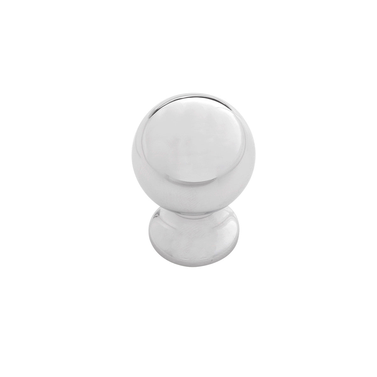 Belwith B076288-CH: 1" Fuller Cabinet Knob - Chrome