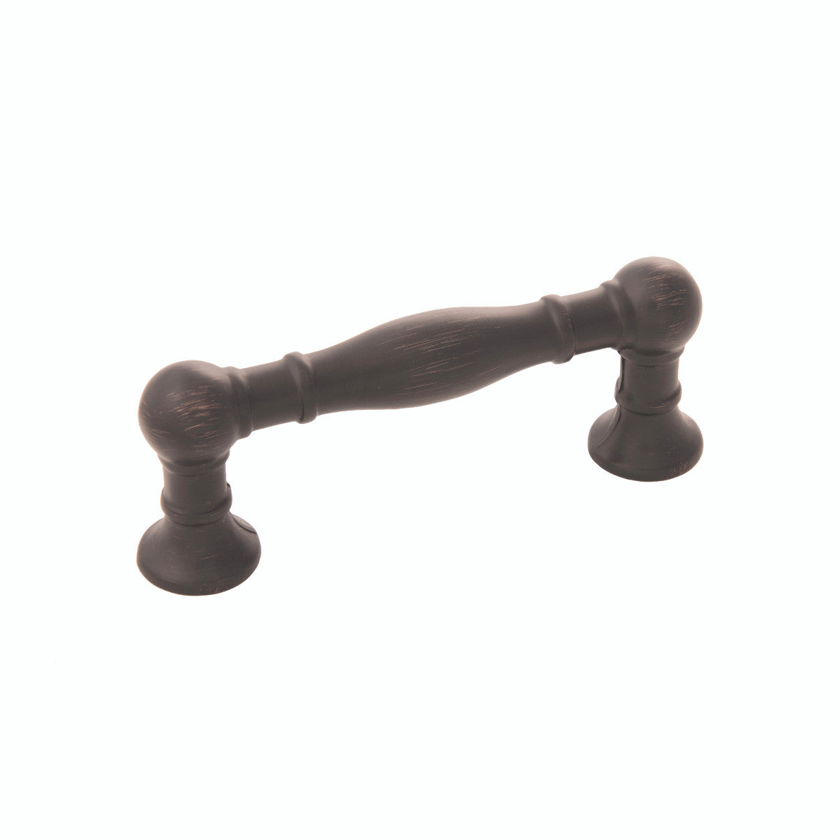 Belwith B076289-VB: 3" cc Fuller Cabinet Pull - Vintage Bronze
