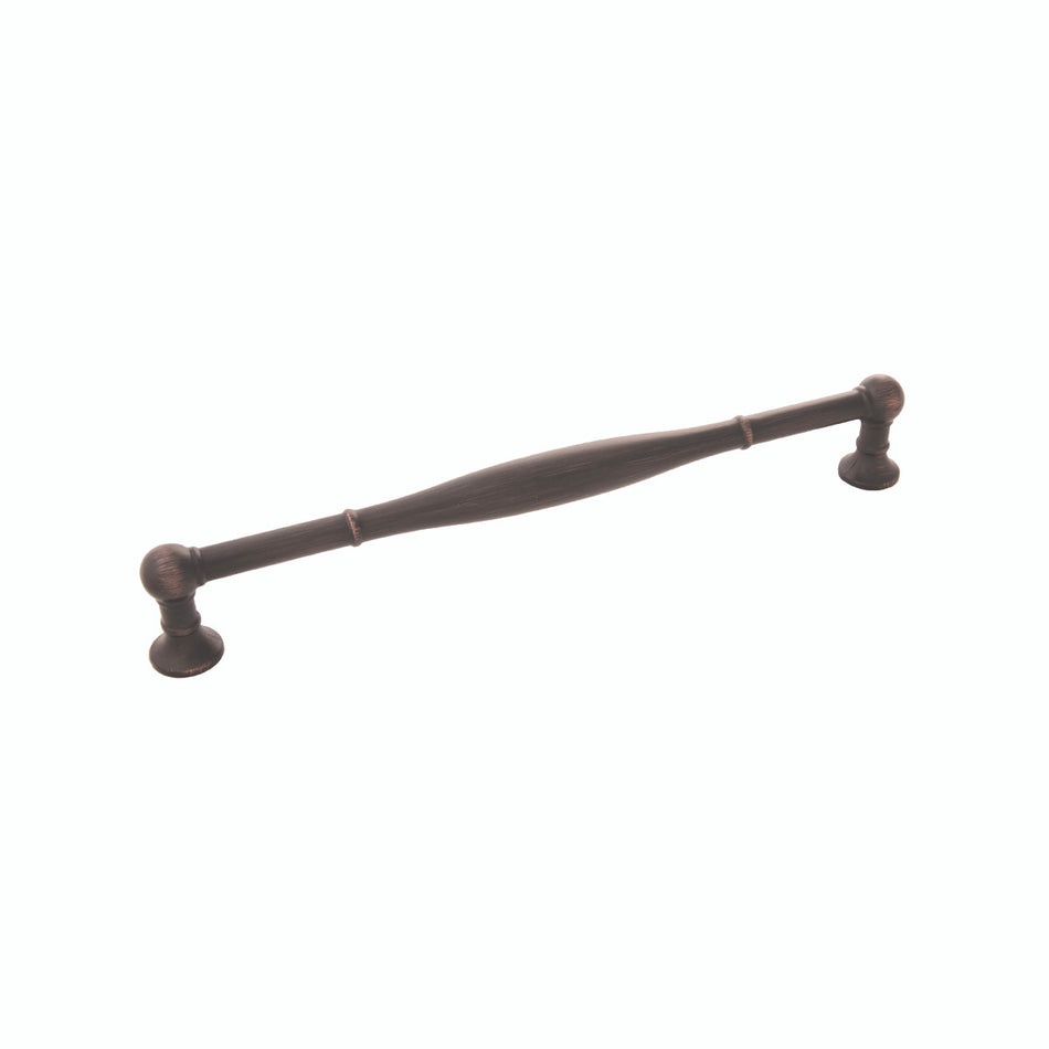 Belwith B076293-VB: 224mm cc Fuller Cabinet Pull - Vintage Bronze