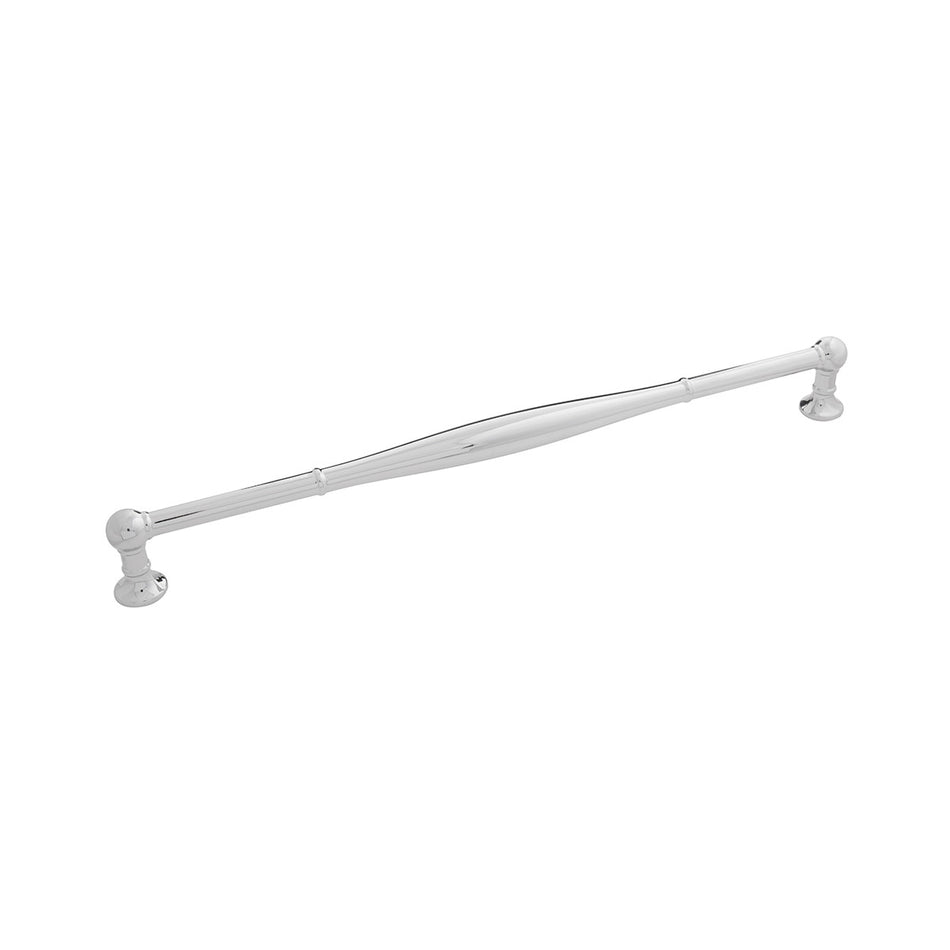 Belwith B076294-CH: 12" cc Fuller Cabinet Pull - Chrome