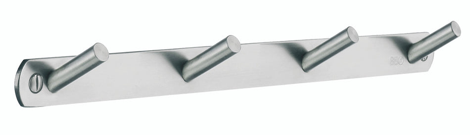 Smedbo Beslagsboden B1054 four hook wall coat rack image