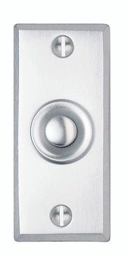 Smedbo B111KM: Beslagsboden Door Bell - Brushed Chrome
