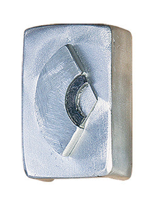 Hawk Hill BC10SP: 4-1/2" Moderno Bolt Cover - Satin Pewter