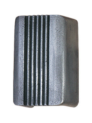 Hawk Hill BC15SS: 4-1/2" Ribs Bolt Cover - Brass
