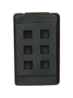 Hawk Hill BC46CO: 4-1/2" Lattice Bolt Cover - Copper