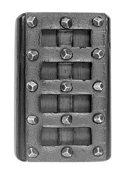Hawk Hill BC53VP: 4-1/2" Medieval Bolt Cover - Vintage Pewter