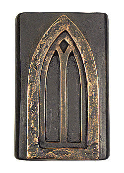 Hawk Hill BC54BL: 4-1/2" Cathedral Bolt Cover - Black