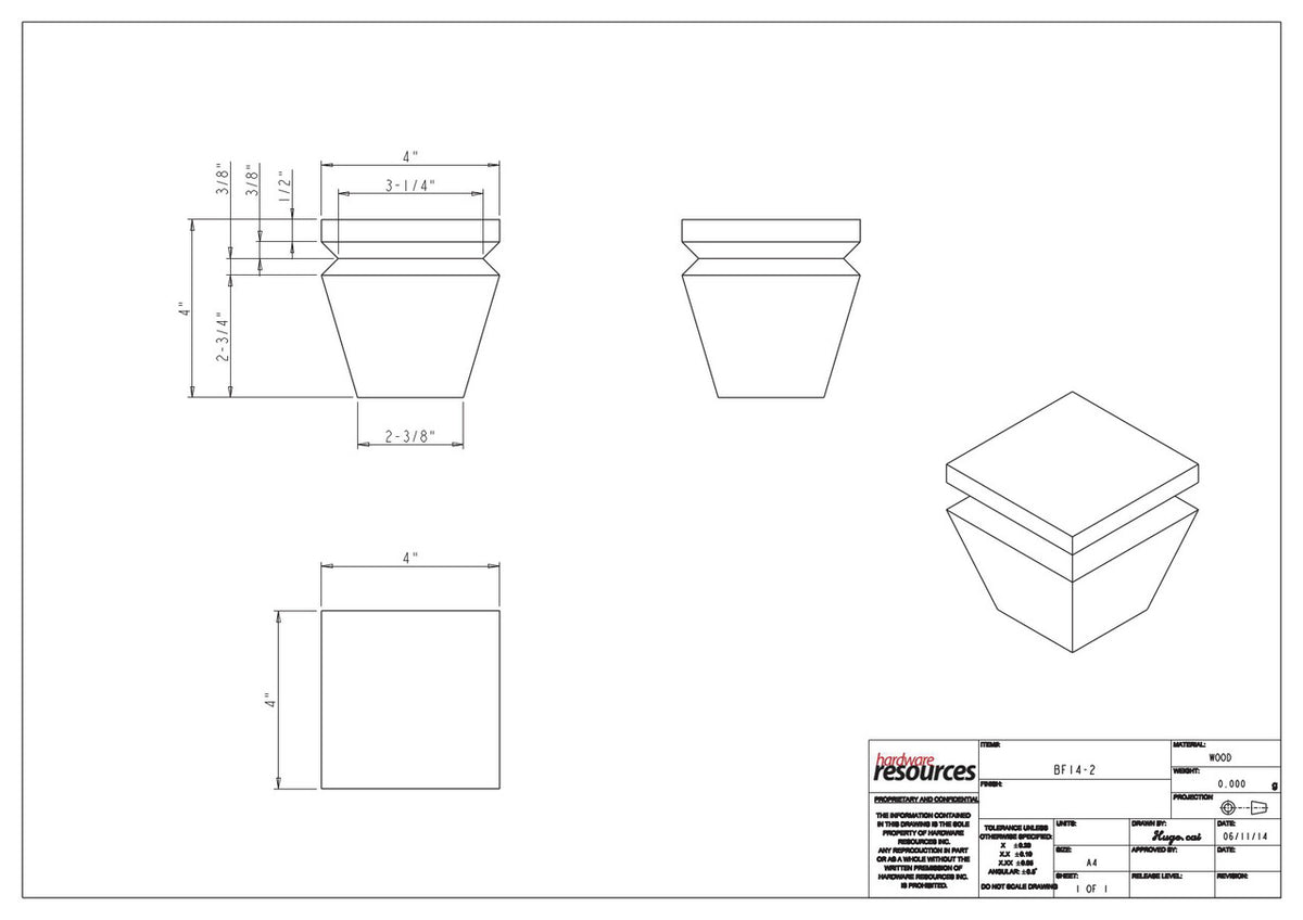 Specification Drawing
