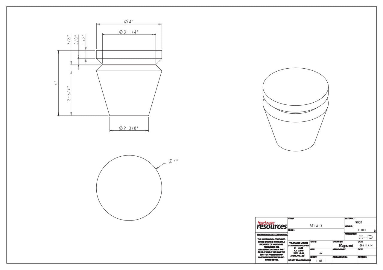Specification Drawing
