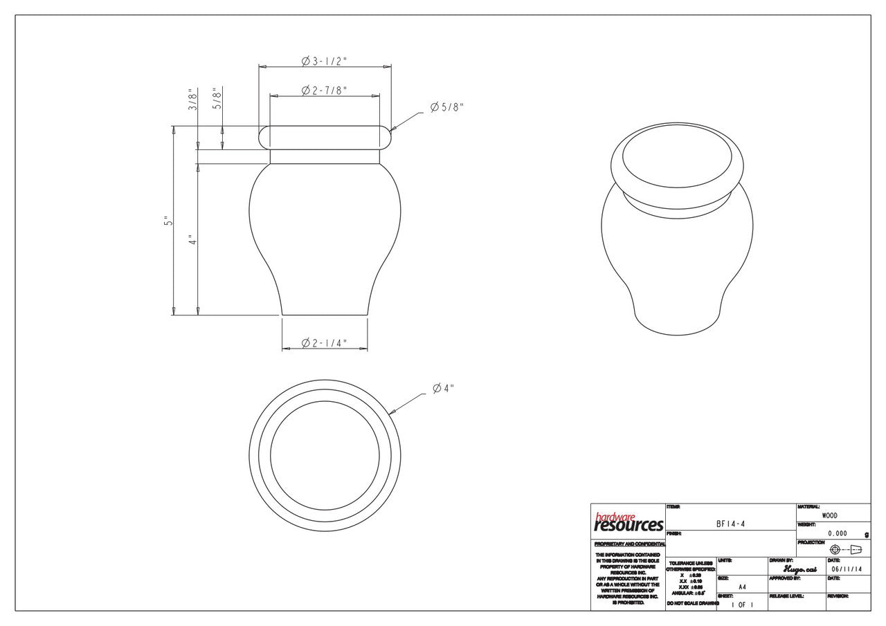 Specification Drawing