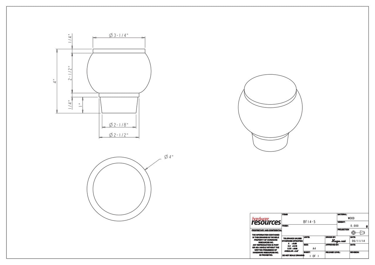 Specification Drawing