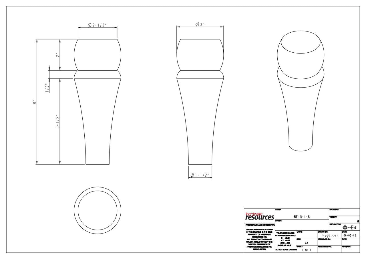 Specification Drawing