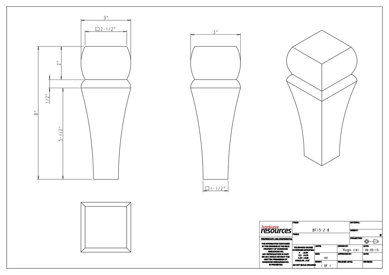 Specification Drawing