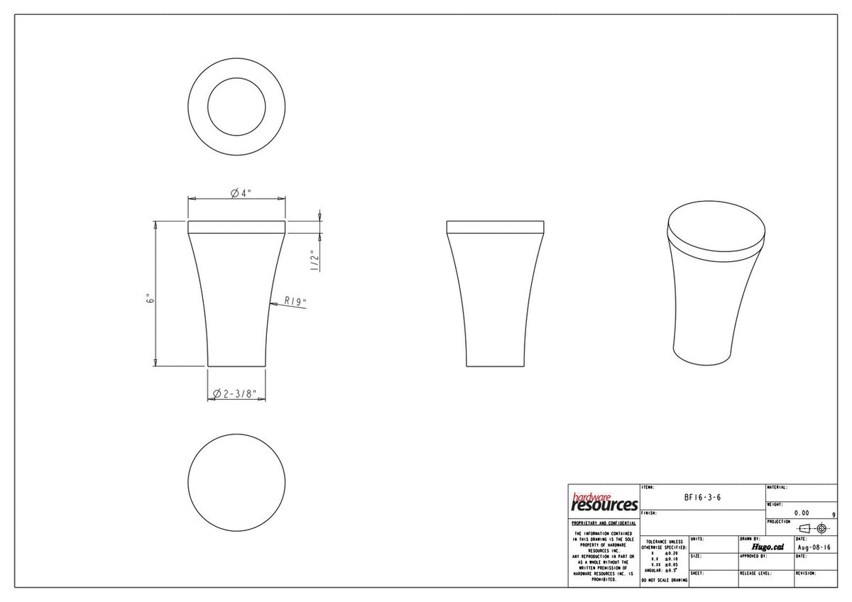 Specification Drawing